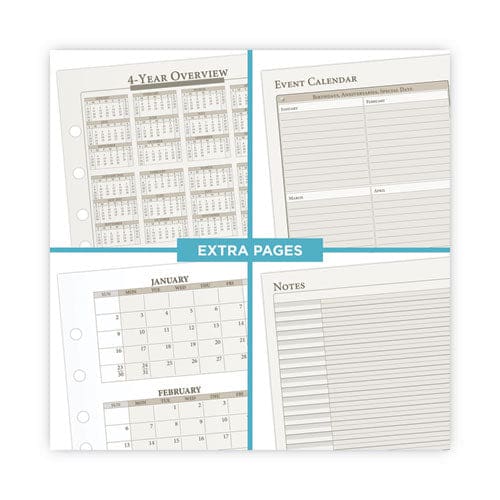 At-A-Glance 2-page-per-week Planner Refills 8.5 X 5.5 White Sheets 12-month (jan To Dec): 2023 - School Supplies - AT-A-GLANCE®