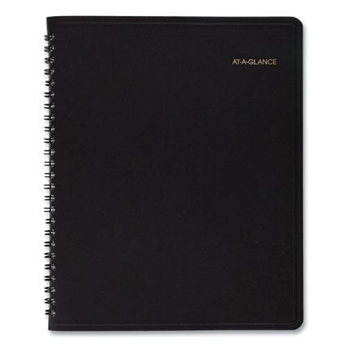 AT-A-GLANCE 24-hour Daily Appointment Book 8.75 X 7 Black Cover 12-month (jan To Dec): 2023 - School Supplies - AT-A-GLANCE®