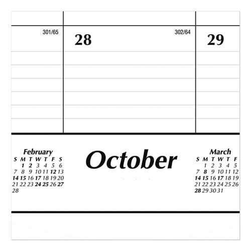 AT-A-GLANCE Academic Year Ruled Desk Pad 21.75 X 17 White Sheets Black Binding Black Corners 16-month (sept To Dec): 2022 To 2023 - School