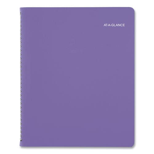 AT-A-GLANCE Beautiful Day Weekly/monthly Planner Vertical-column Format 11 X 8.5 Purple Cover 13-month (jan To Jan): 2023 To 2024 - School