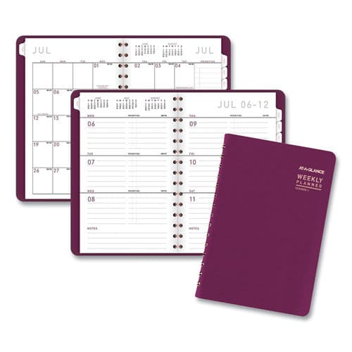 AT-A-GLANCE Contemporary Academic Planner 8 X 4.88 Black Cover 12-month (july To June): 2022 To 2023 - School Supplies - AT-A-GLANCE®