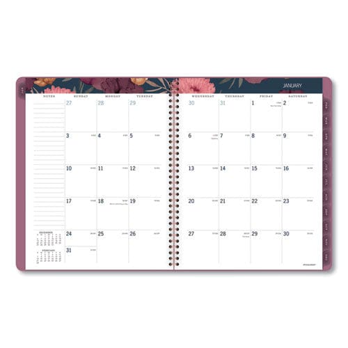 AT-A-GLANCE Dark Romance Weekly/monthly Planner Dark Romance Floral Artwork 11 X 8.5 Multicolor Cover 13-month (jan-jan): 2023-2024 - School