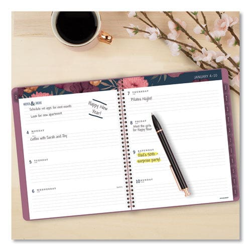 AT-A-GLANCE Dark Romance Weekly/monthly Planner Dark Romance Floral Artwork 11 X 8.5 Multicolor Cover 13-month (jan-jan): 2023-2024 - School