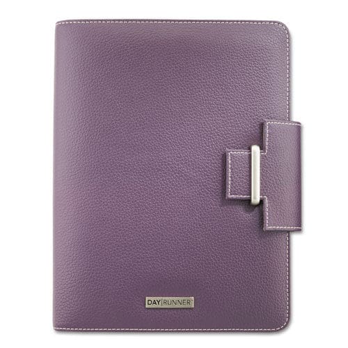 AT-A-GLANCE Day Runner Terramo Refillable Planner 8.5 X 5.5 Eggplant Cover 12-month (jan To Dec): Undated - School Supplies - AT-A-GLANCE®