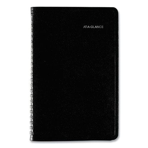 AT-A-GLANCE Dayminder Block Format Weekly Appointment Book 8.5 X 5.5 Black Cover 12-month (jan To Dec): 2023 - School Supplies -