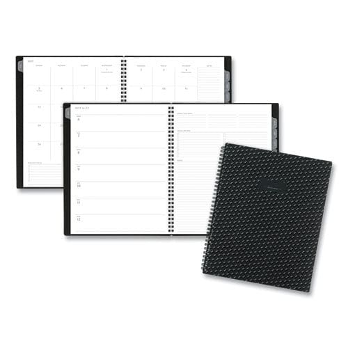 AT-A-GLANCE Elevation Academic Weekly/monthly Planner 11 X 8.5 Black Cover 12-month (july To June): 2022 To 2023 - School Supplies -