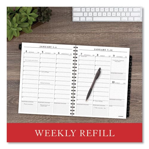 AT-A-GLANCE Executive Weekly/monthly Planner Refill With 15-minute Appointments 11 X 8.25 White Sheets 12-month (jan To Dec): 2023 - School