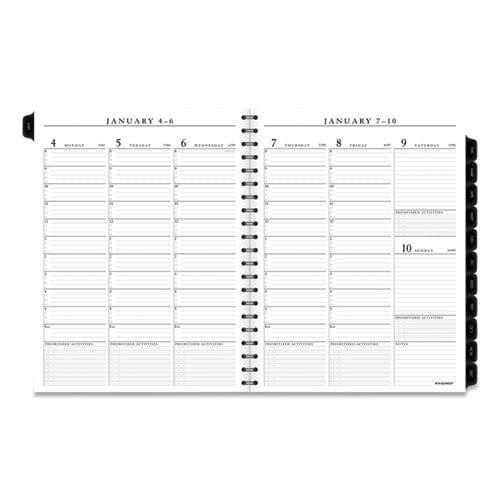 AT-A-GLANCE Executive Weekly/monthly Planner Refill With 15-minute Appointments 11 X 8.25 White Sheets 12-month (jan To Dec): 2023 - School