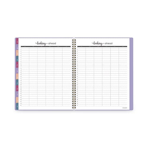 AT-A-GLANCE Harmony Weekly/monthly Poly Planner 11 X 8.5 Lilac Cover 13-month (jan To Jan): 2023 To 2024 - School Supplies - AT-A-GLANCE®