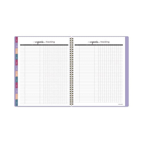 AT-A-GLANCE Harmony Weekly/monthly Poly Planner 11 X 8.5 Lilac Cover 13-month (jan To Jan): 2023 To 2024 - School Supplies - AT-A-GLANCE®