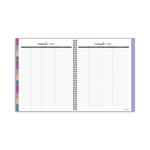 AT-A-GLANCE Harmony Weekly/monthly Poly Planner 11 X 8.5 Lilac Cover 13-month (jan To Jan): 2023 To 2024 - School Supplies - AT-A-GLANCE®