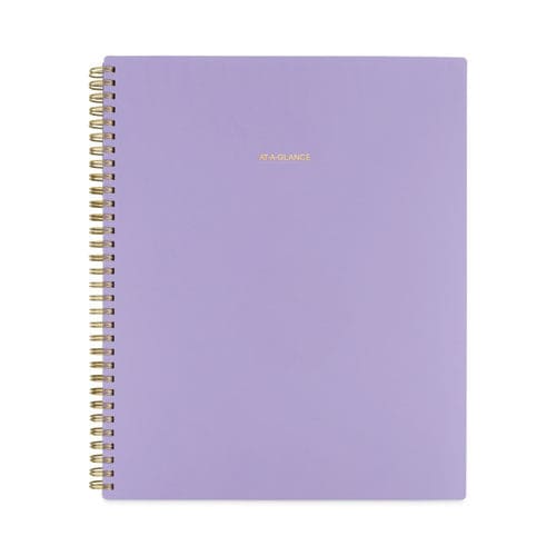 AT-A-GLANCE Harmony Weekly/monthly Poly Planner 11 X 8.5 Lilac Cover 13-month (jan To Jan): 2023 To 2024 - School Supplies - AT-A-GLANCE®