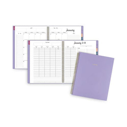 AT-A-GLANCE Harmony Weekly/monthly Poly Planner 11 X 8.5 Lilac Cover 13-month (jan To Jan): 2023 To 2024 - School Supplies - AT-A-GLANCE®