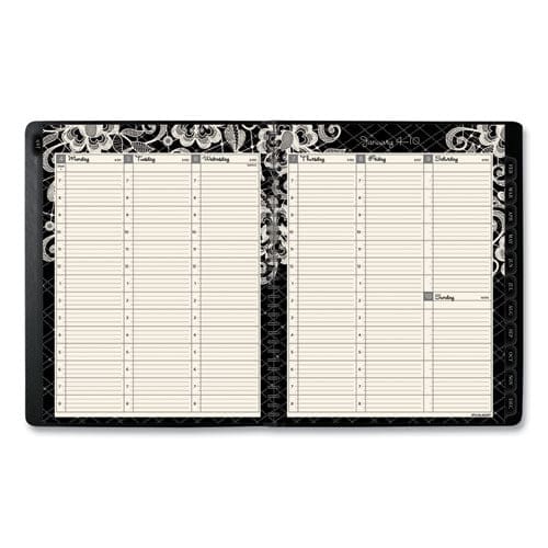 AT-A-GLANCE Lacey Weekly Block Format Professional Appointment Book Lacey Artwork 11 X 8.5 Black/white 13-month (jan-jan): 2023-2024 -