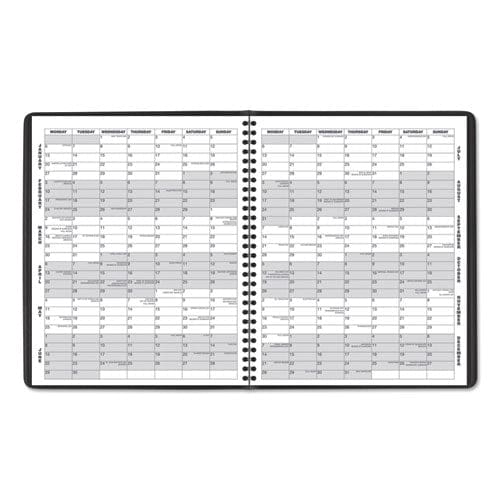 AT-A-GLANCE Monthly Planner 11 X 9 Black Cover 15-month (jan To Mar): 2023 To 2024 - School Supplies - AT-A-GLANCE®