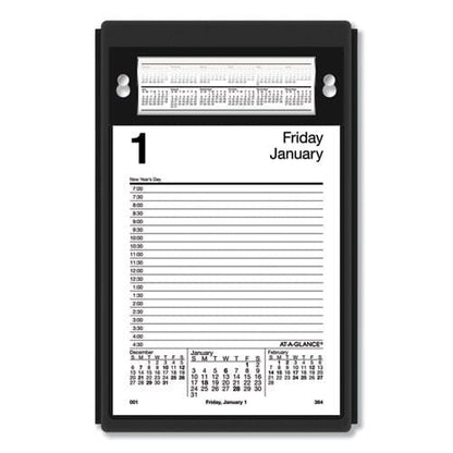 AT-A-GLANCE Pad Style Desk Calendar Refill 5 X 8 White Sheets 2023 - Office - AT-A-GLANCE®