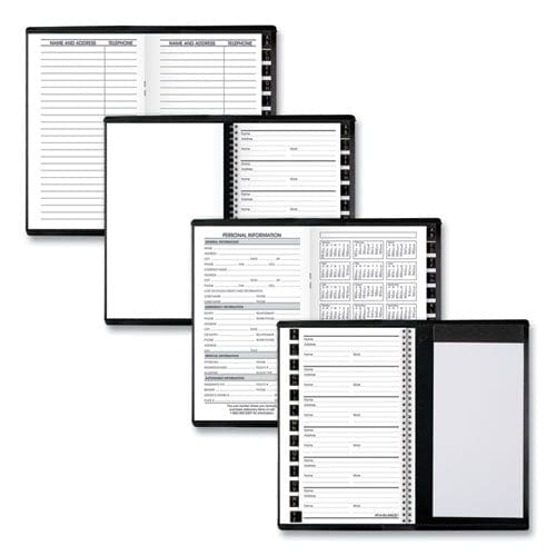 AT-A-GLANCE Pocket-size Monthly Planner 6 X 3.5 Black Cover 13-month (jan To Jan): 2023 To 2024 - School Supplies - AT-A-GLANCE®