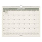 AT-A-GLANCE Recycled Wall Calendar Unruled Blocks 15 X 12 Sand/green Sheets 12-month (jan To Dec): 2023 - School Supplies - AT-A-GLANCE®