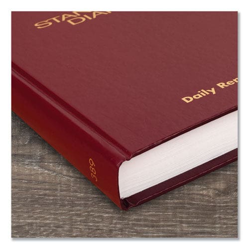 AT-A-GLANCE Standard Diary Daily Reminder Book 2023 Edition Medium/college Rule Red Cover 8.25 X 5.75 201 Sheets - School Supplies -