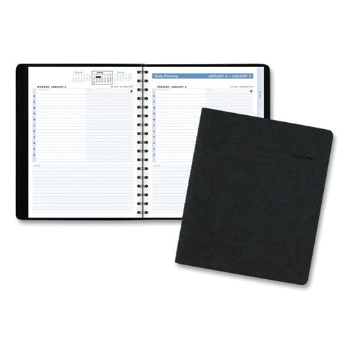 AT-A-GLANCE The Action Planner Daily Appointment Book 8.75 X 6.5 Black Cover 12-month (jan To Dec): 2023 - School Supplies - AT-A-GLANCE®