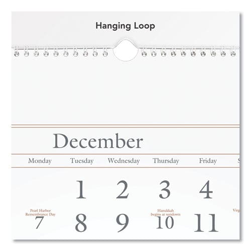 AT-A-GLANCE Three-month Reference Wall Calendar 12 X 27 White Sheets 15-month (dec To Feb): 2022 To 2024 - School Supplies - AT-A-GLANCE®