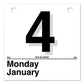 AT-A-GLANCE Today Is Daily Wall Calendar Refill 6 X 6 White Sheets 12-month (jan To Dec): 2023 - School Supplies - AT-A-GLANCE®