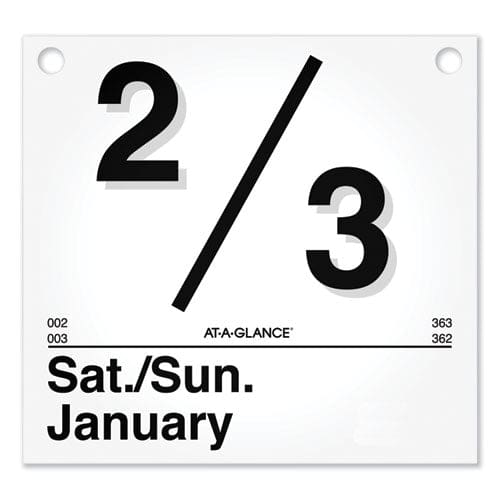 AT-A-GLANCE Today Is Daily Wall Calendar Refill 8.5 X 8 White Sheets 12-month (jan To Dec): 2023 - School Supplies - AT-A-GLANCE®