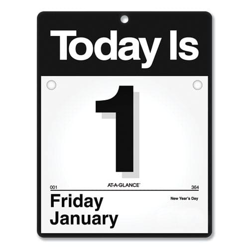 AT-A-GLANCE Today Is Wall Calendar 9.5 X 12 White Sheets 12-month (jan To Dec): 2023 - School Supplies - AT-A-GLANCE®