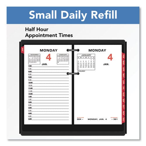 AT-A-GLANCE Two-color Desk Calendar Refill 3.5 X 6 White Sheets 2023 - Office - AT-A-GLANCE®