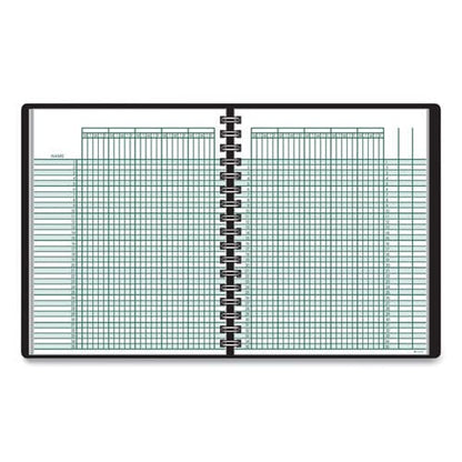 AT-A-GLANCE Undated Class Record Book Nine To 10 Week Term: Two-page Spread (35 Students) 10.88 X 8.25 Black Cover - School Supplies -