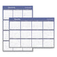 AT-A-GLANCE Vertical/horizontal Erasable Quarterly/monthly Wall Planner 24 X 36 White/blue Sheets 12-month (jan To Dec): 2023 - School