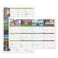 AT-A-GLANCE Vertical/horizontal Erasable Wall Planner Seasons In Bloom Photos 24 X 36 White/multicolor Sheets 12-month(jan-dec): 2023 -