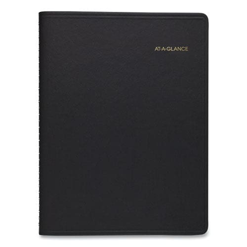 AT-A-GLANCE Weekly Appointment Book 11 X 8.25 Black Cover 13-month (jan To Jan): 2023 To 2024 - School Supplies - AT-A-GLANCE®