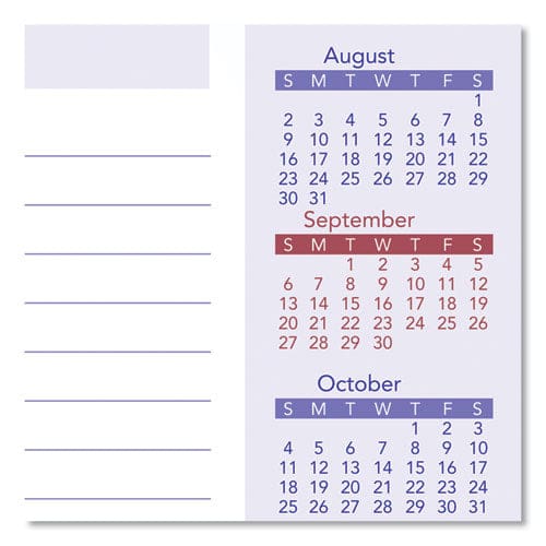 At-A-Glance Wirebound Monthly Desk/wall Calendar 11 X 8 White Sheets 16-month (sept To Dec): 2022 To 2023 - School Supplies - AT-A-GLANCE®