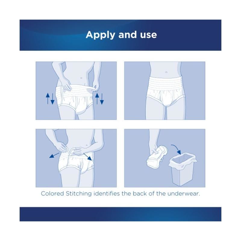 Attends Attends Advanced Underwear X-Large Case of 56 - Incontinence >> Protective Underwear - Attends
