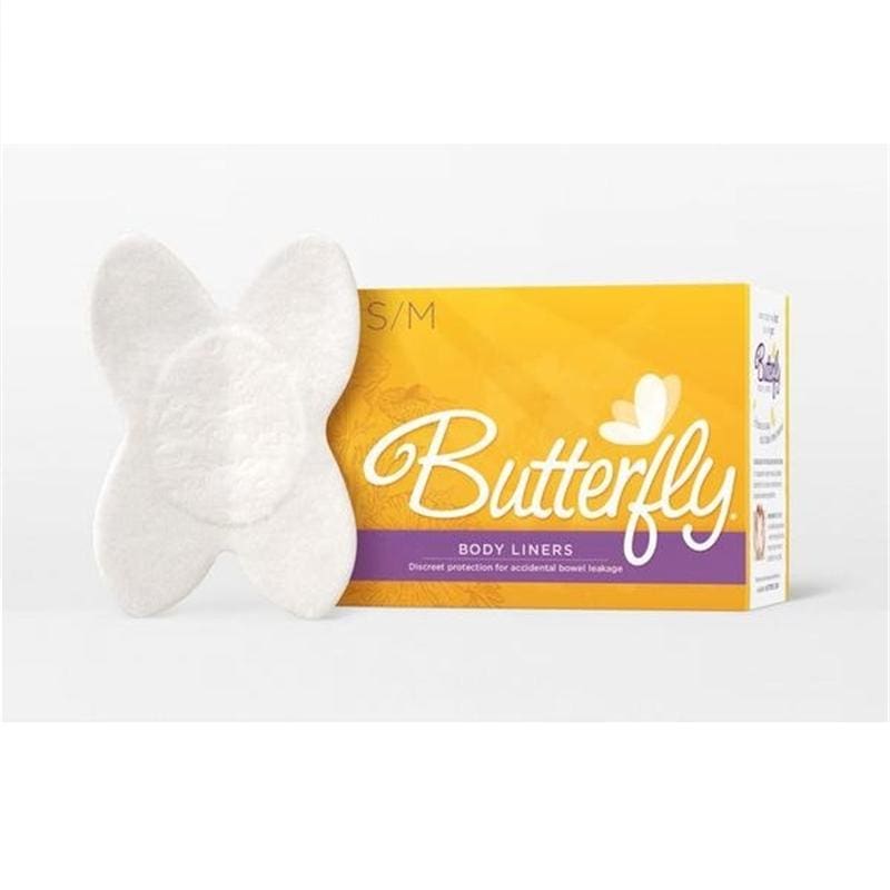 Attends Butterfly Body Patches Sm/Med Case of 24 - Incontinence >> Liners and Pads - Attends