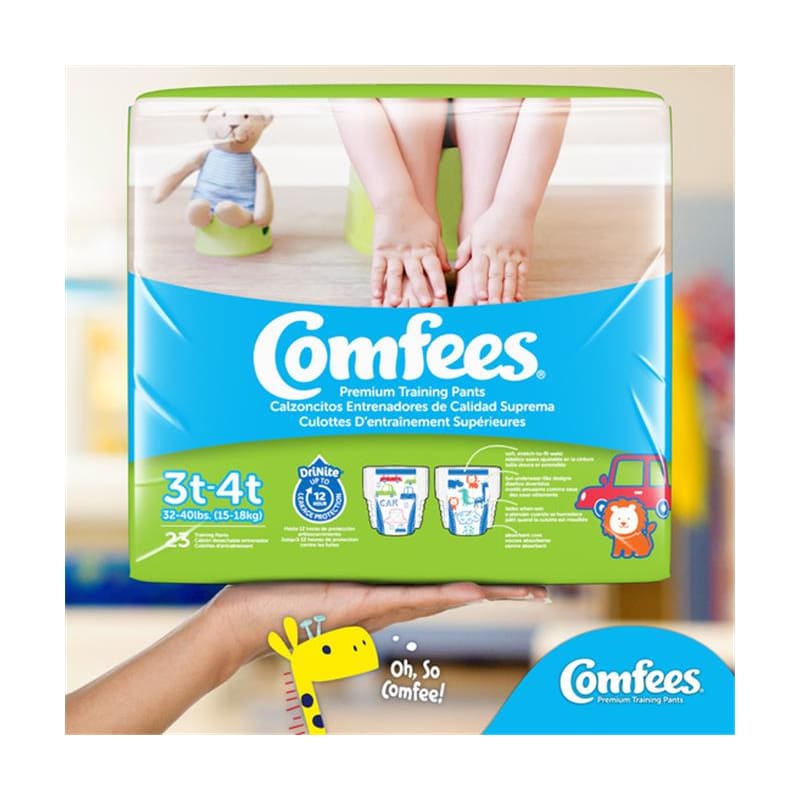 Attends Comfees Boy Training Pants 3T-4T CASE - Incontinence >> Pants - Attends