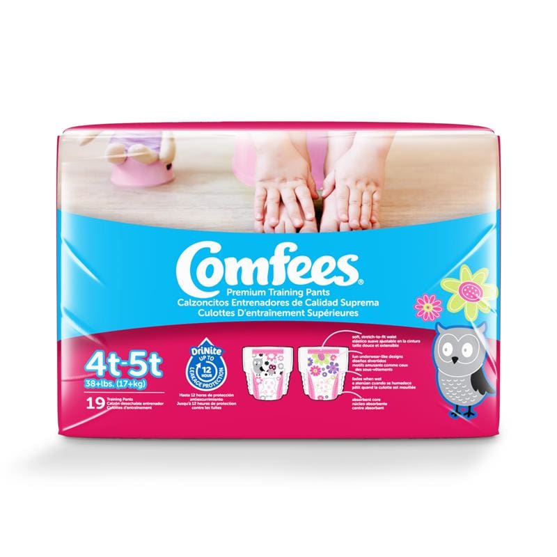 Attends Comfees Girl Training Pants 4T-5T CASE - Incontinence >> Pants - Attends