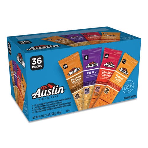 Austin Variety Pack Crackers Assorted Flavors KEE10104 - General - KELLOGGS