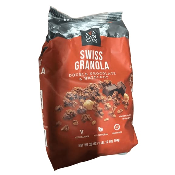 Avalanche Swiss Granola Double Chocolate & Hazelnut, 28 oz - ShelHealth.Com