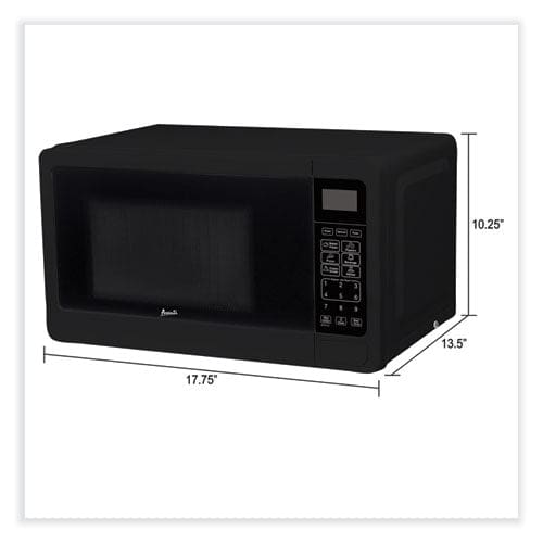 Avanti 0.7 Cu Ft Microwave Oven 700 Watts Black - Food Service - Avanti