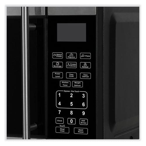 Avanti 0.7 Cubic Foot Microwave Oven 700 Watts Stainless Steel/black - Food Service - Avanti