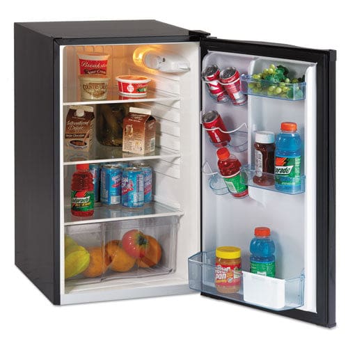 Avanti 4.4 Cu.ft. Auto-defrost Refrigerator 19.25 X 22 X 33 Black - Food Service - Avanti