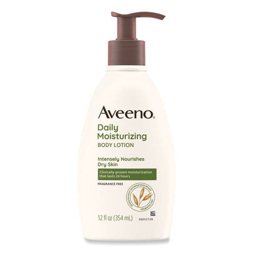 Aveeno Active Naturals Daily Moisturizing Lotion 12 Oz Pump Bottle - Janitorial & Sanitation - Aveeno® Active Naturals®