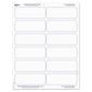 Avery Big Tab Printable Large White Label Tab Dividers 8-tab 11 X 8.5 White 20 Sets - School Supplies - Avery®