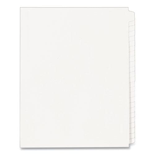 Avery Blank Tab Legal Exhibit Index Divider Set 25-tab 11 X 8.5 White 1 Set - School Supplies - Avery®