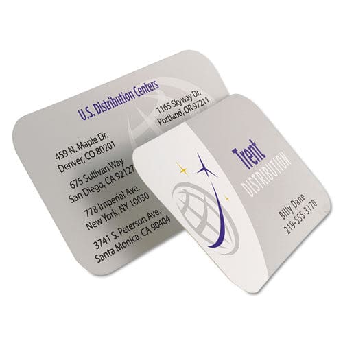 Avery Clean Edge Business Cards Laser 2 X 3.5 White 400 Cards 10 Cards/sheet 40 Sheets/box - Office - Avery®