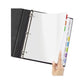 Avery Clear Easy View Plastic Dividers With Multicolored Tabs And Sheet Protector 8-tab 11 X 8.5 Clear 1 Set - School Supplies - Avery®