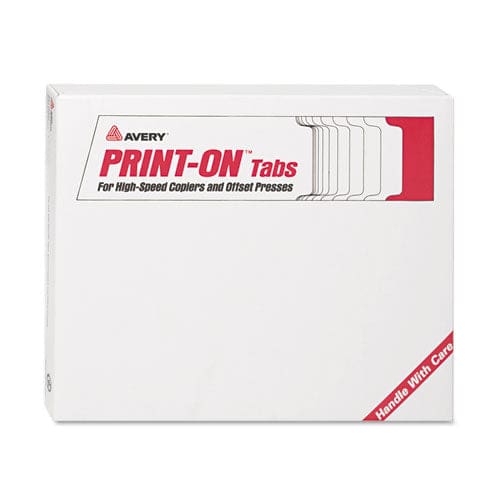 Avery Customizable Print-on Dividers Unpunched For Xerox 5090 Copiers 5-tab 11 X 8.5 White 30 Sets - School Supplies - Avery®