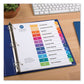 Avery Customizable Table Of Contents Ready Index Dividers With Multicolor Tabs 12-tab 1 To 12 11 X 8.5 White 3 Sets - Office - Avery®